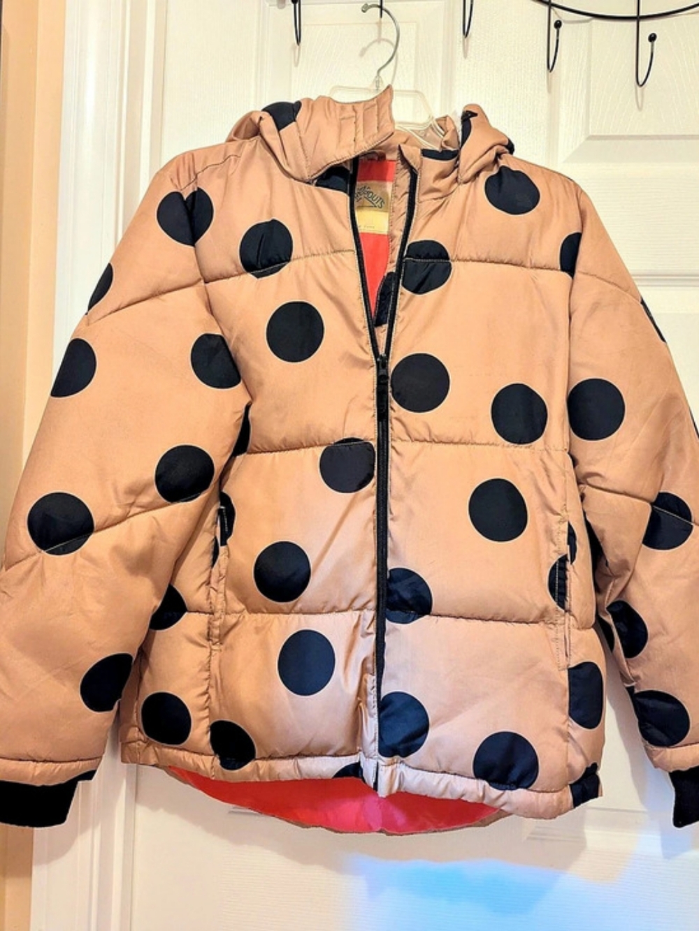 Therabouts Polka Dot Puffer Jacket Size XL (16)